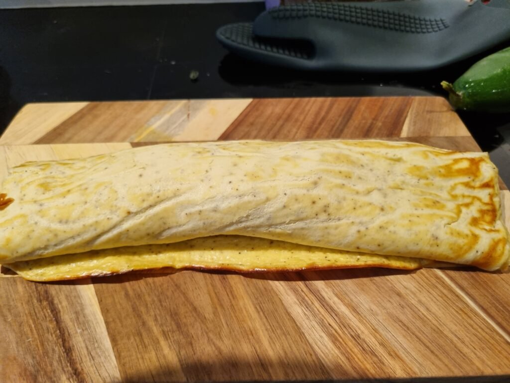 Wrap av cottage cheese