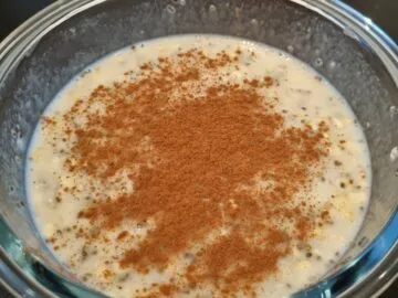 kjøleskapsgrøt med banan