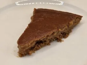 Et stykke av pepperkakekake