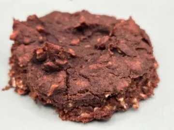 Cookies av sorte bønner