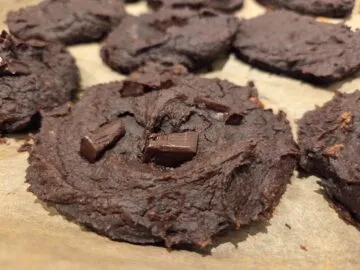 Søtpotetcookies med peanøttsmør