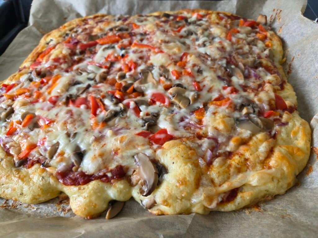 Cottage cheese minipizza